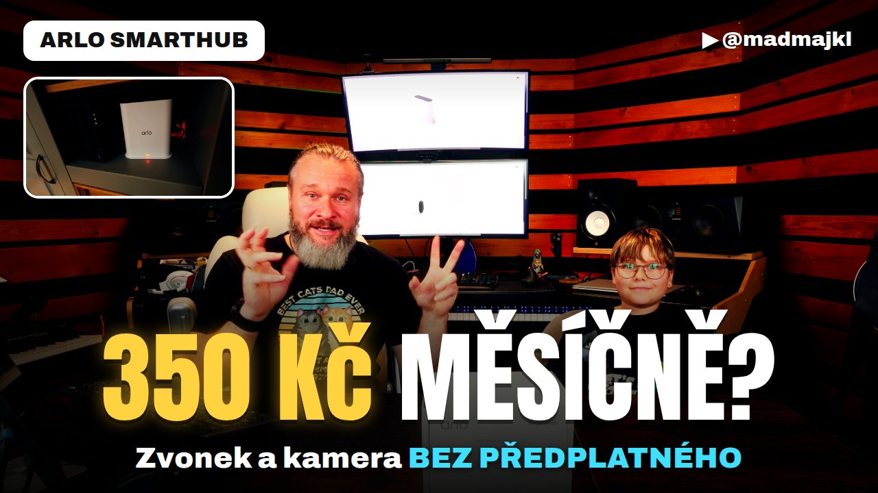 Arlo SmartHub – zvonek a kamera bez předplatného
